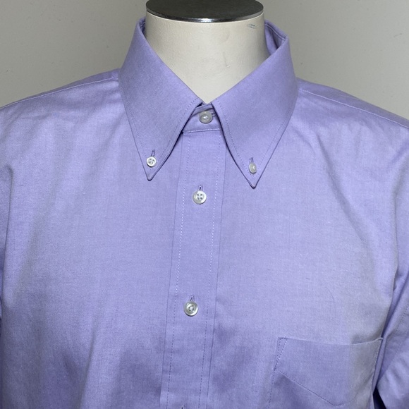 Stafford Performance Pinpoint dress shirt - Picture 3 of 7